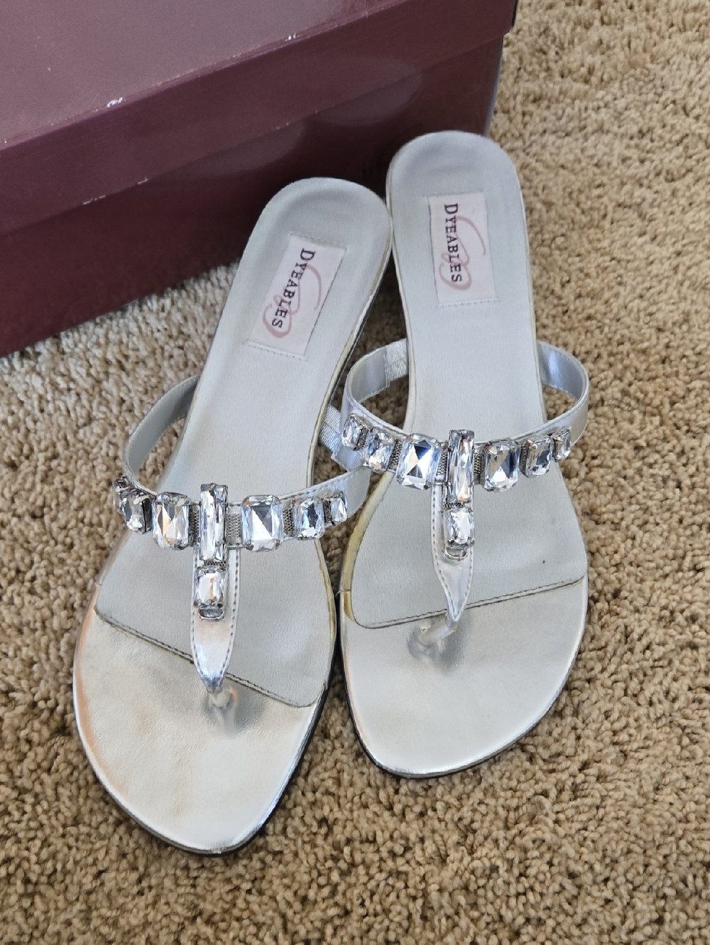 Womens Dyeables Sandals